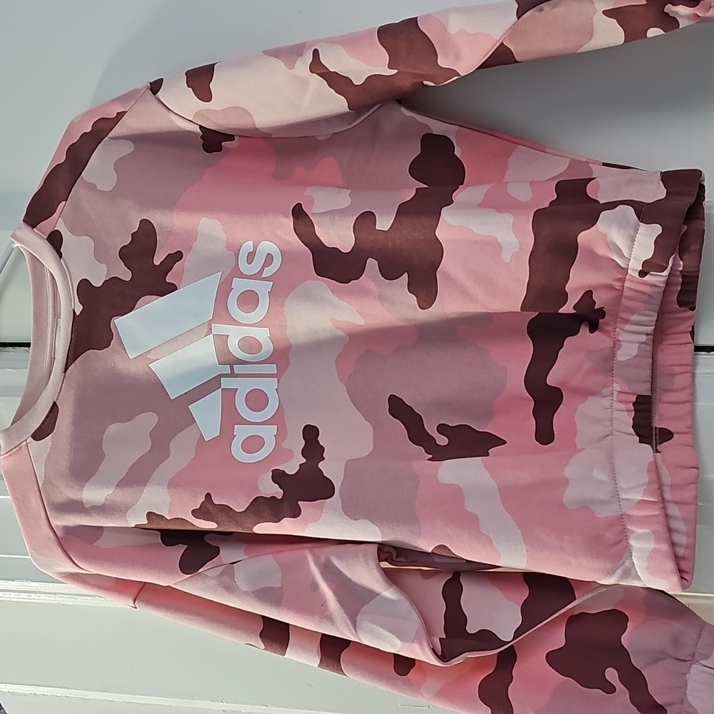 Adidas Girls Pullover Sweater